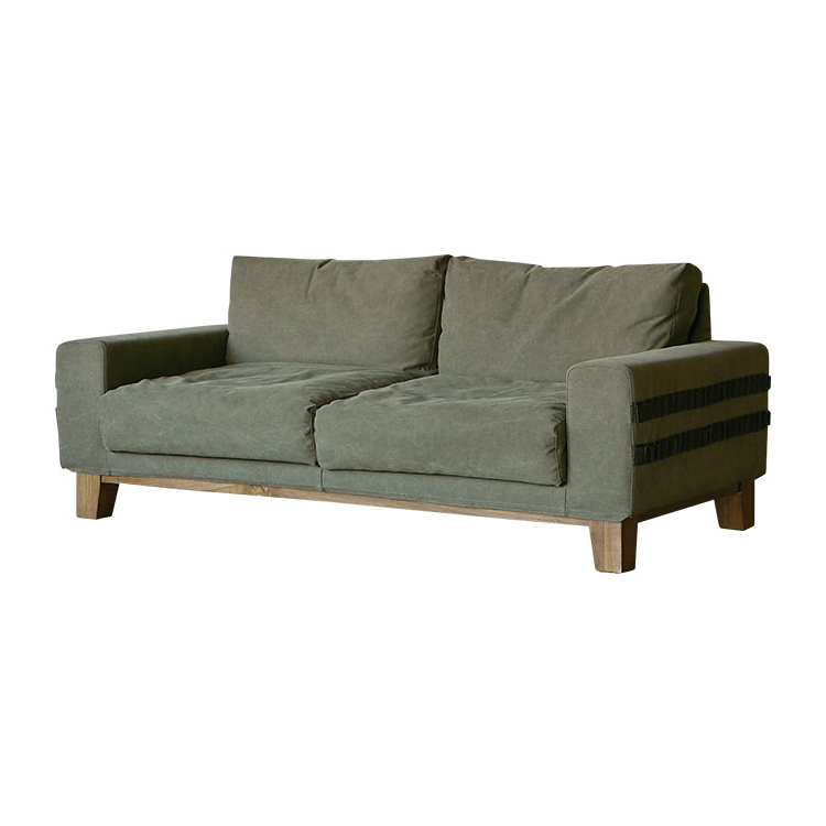 バレットソファ 2.5人掛け [CANVAS-GN]｜ソファ｜CRUSH CRASH PROJECT